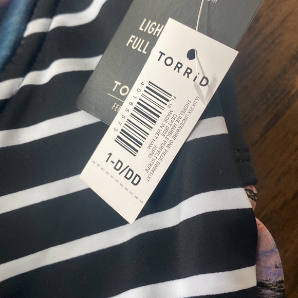 TORRID Slim Fix Underwire One Piece Swimsuit 1 - Picture 3 of 11